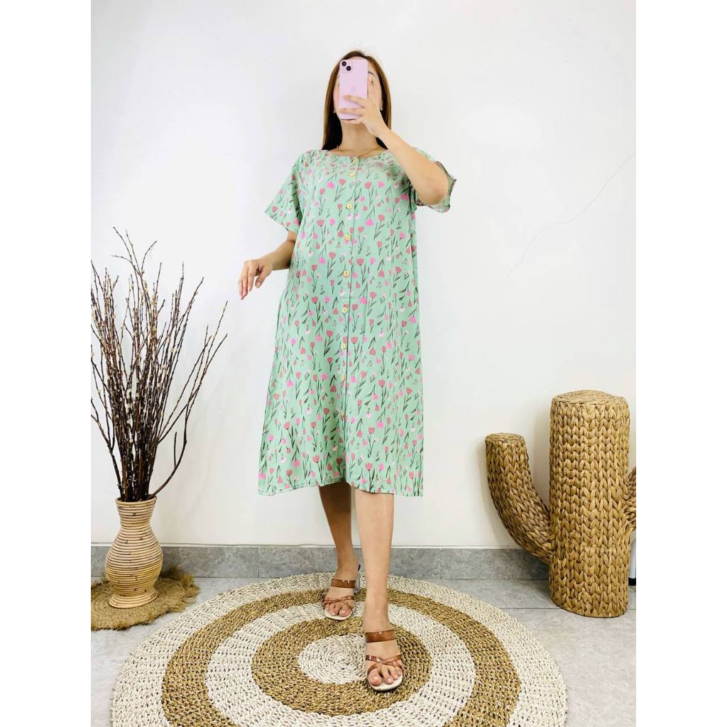 cun_ Batik Benang Raja Daster Kancing