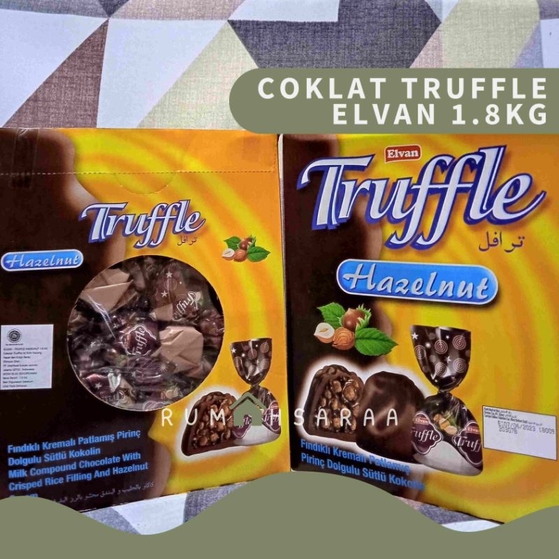 

COKLAT TRUFFLE TURKI ELVAN 1.8 KG / COKLAT TURKEY
