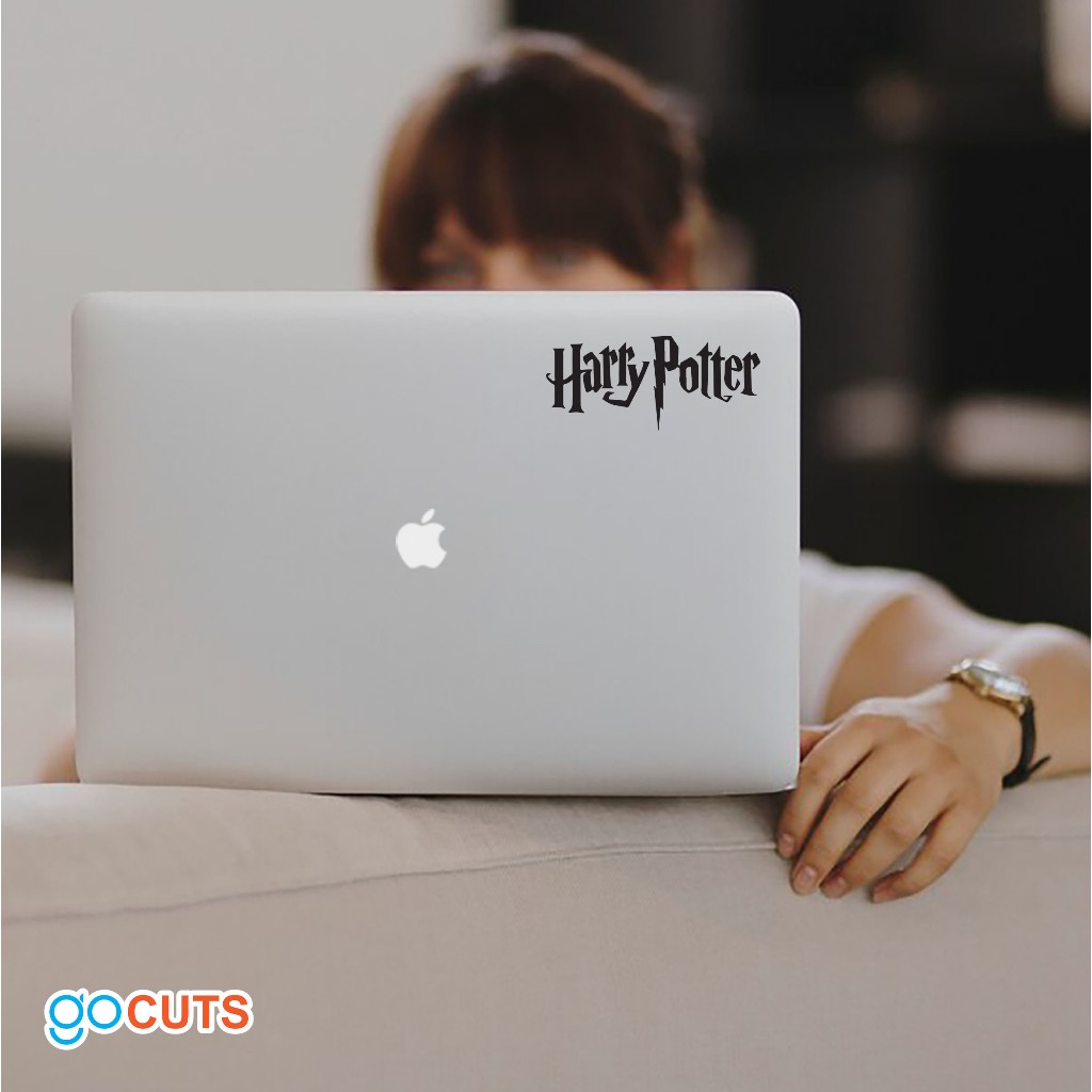 

Stiker Laptop Harry Potter Cutting Sticker Custom