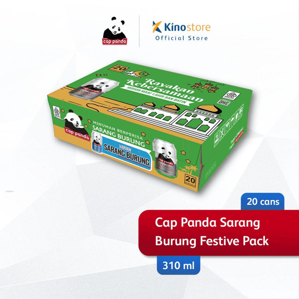 

Cap Panda Sarang Burung Festive Bundle