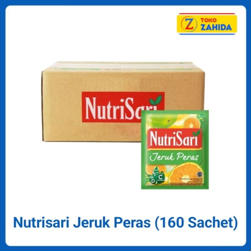 

Nutrisari Jeruk Peras Carton isi 160 Sachet