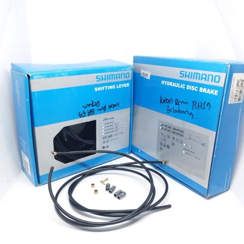 Shimano Kabel Rem Hidrolik Disk Brake MT200 BH 59 Depan and Belakang
