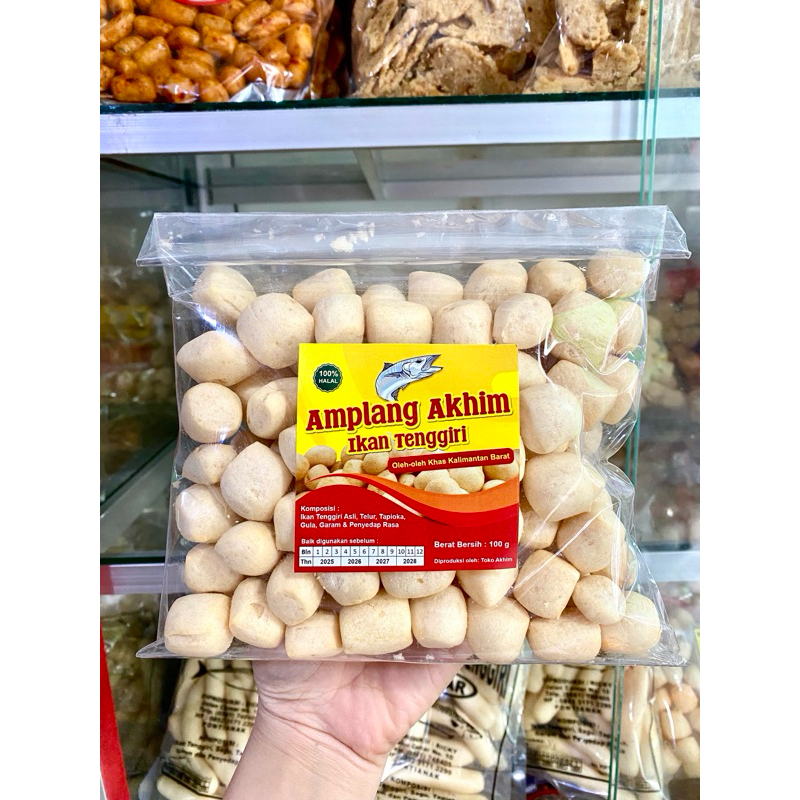 

Snack Amplang Akhim 100g/ Kerupuk Ikan Tenggiri