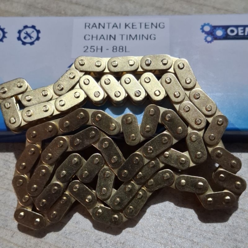 RANTAI KETENG KAWASAKI KAZE / KAZE R RANTAI KAMPRAT MESIN GOLD