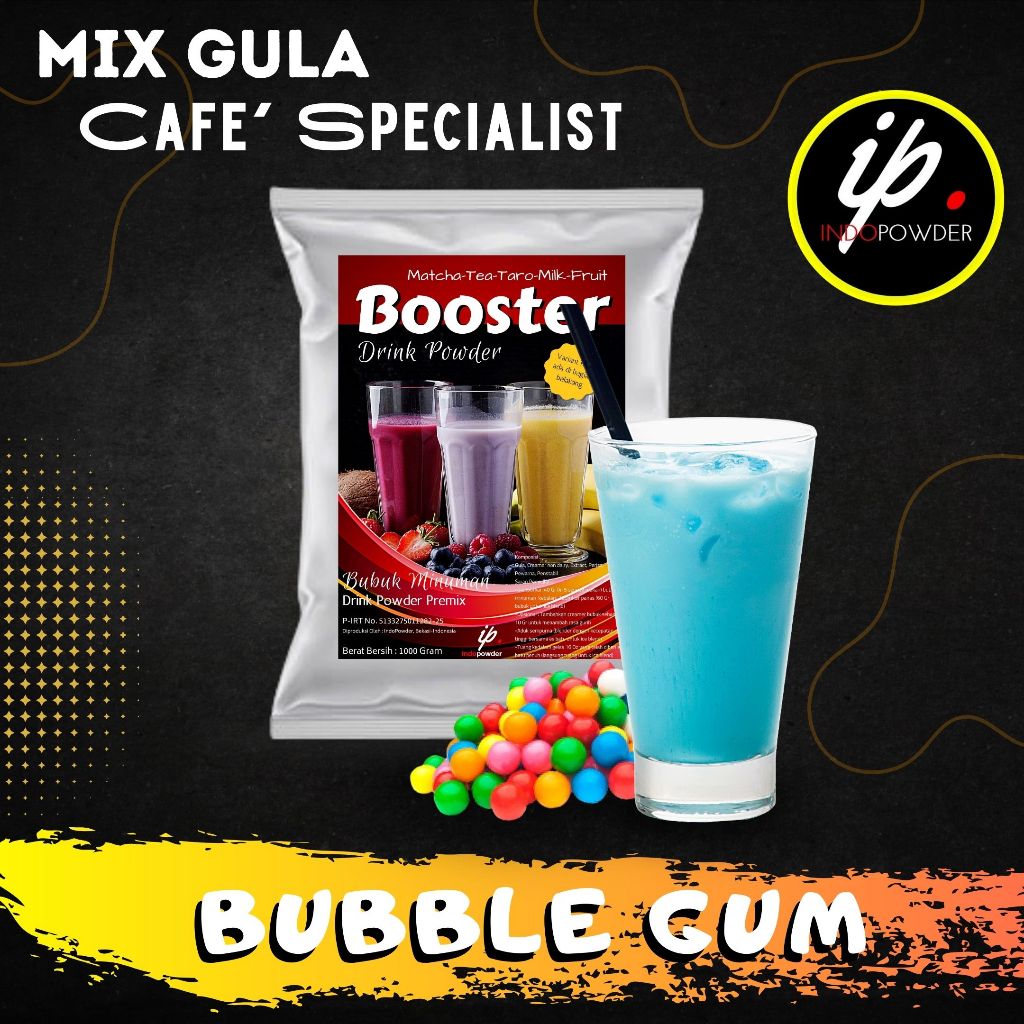 

IP Jakarta - Bubuk minuman BUBBLE GUM 1Kg untuk Cafe, Waralaba, Reso dan Minuman Kekinian