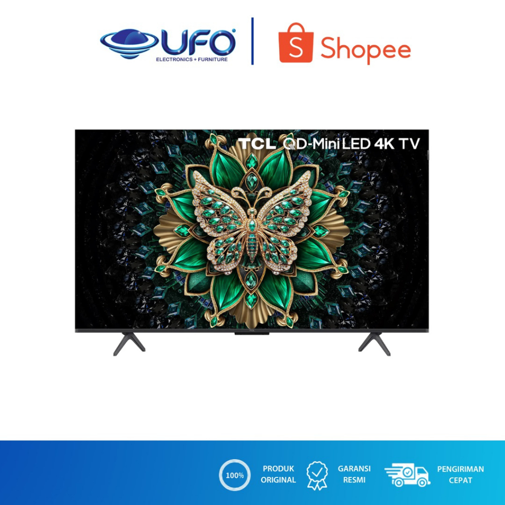 TCL 55 INCH QD-MINI LED GOOGLE TV 55C6K