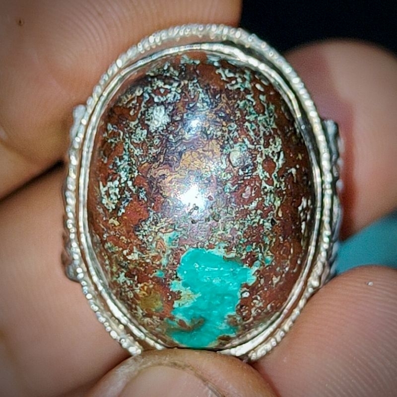 akik Damar wulan badar mas lengket magnet batu dari pulau Madura 006