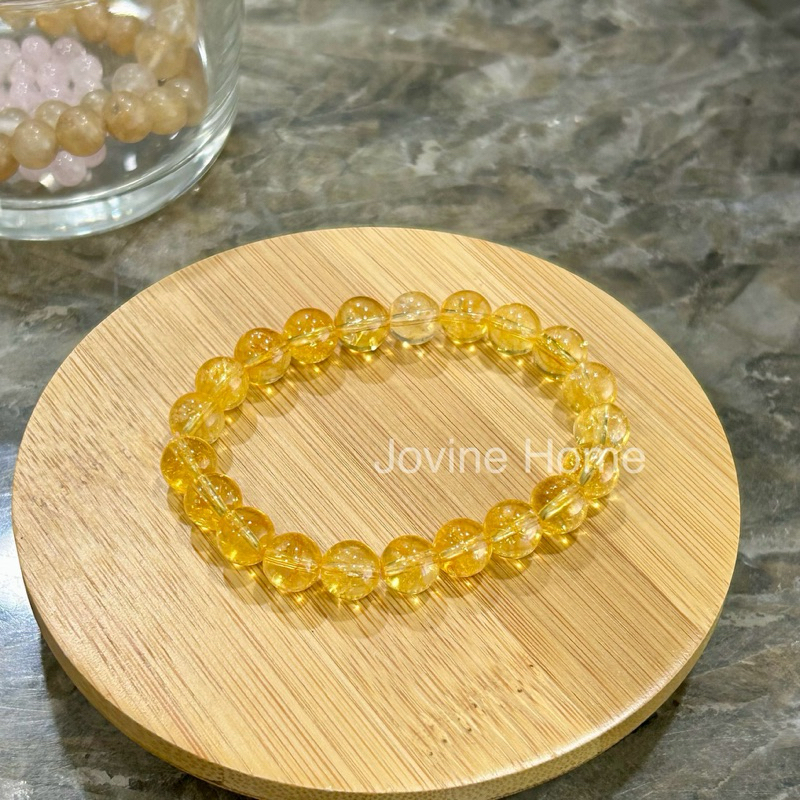 Gelang tangan Citrine, Natural stone citrine bracelet