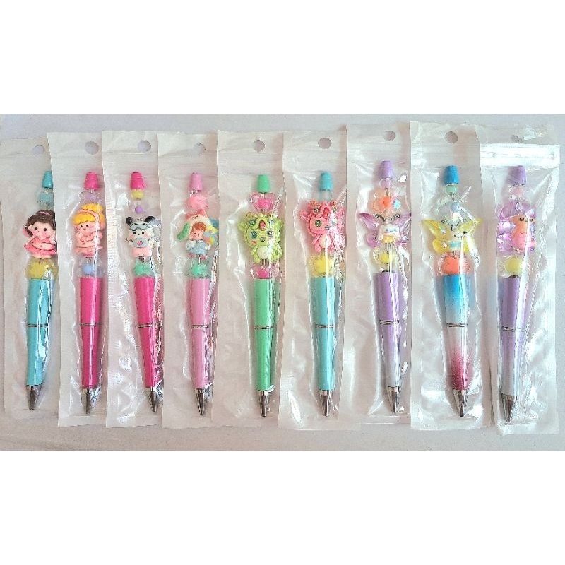 

pulpen beads mermaid,princess,sanrio,pochaco,naga