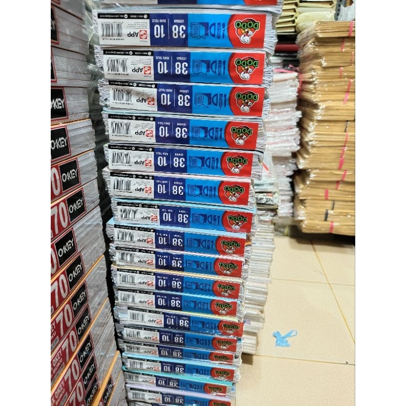 

mh Buku Tulis Dodo Isi 38 Lembar 1 Pak Isi 10 Buku Uk 20.5 x 15.5 Cm Dodo By Sidu