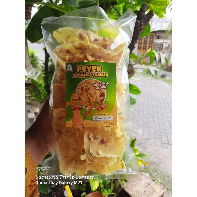 

PEYEK MAMARU | Peyek Kacang Tanah | Kemasan refill