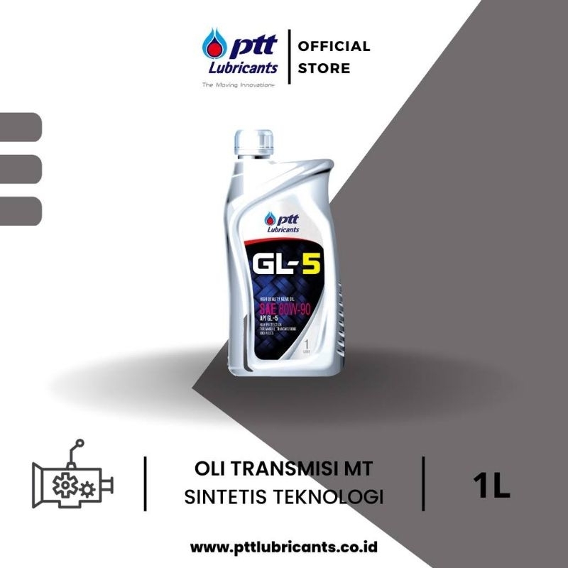 PTT LUBRICANTS GEAR OIL 80W90 / OLI GARDAN SAE 80W90