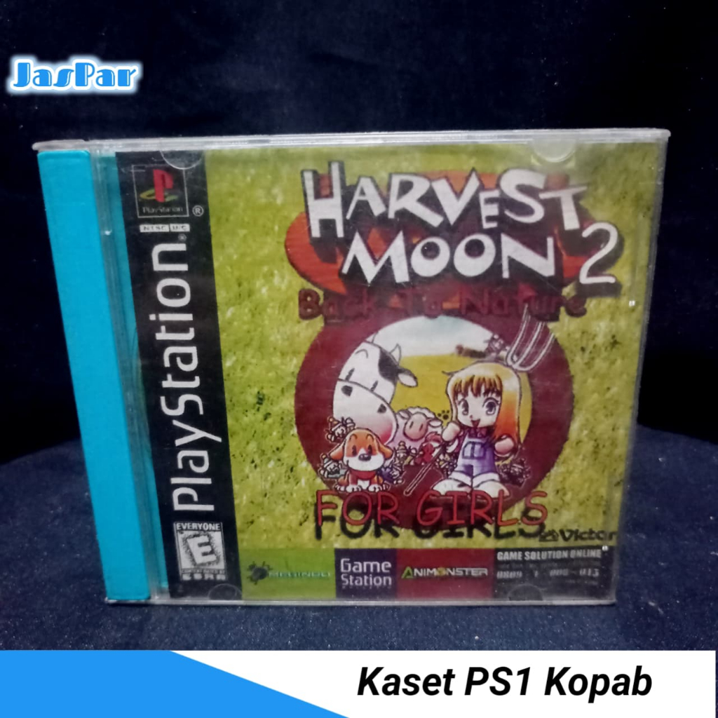 Kaset PS1 Kopab Harvest Moon 2 CD Playstation Game Original Pabrik | Second