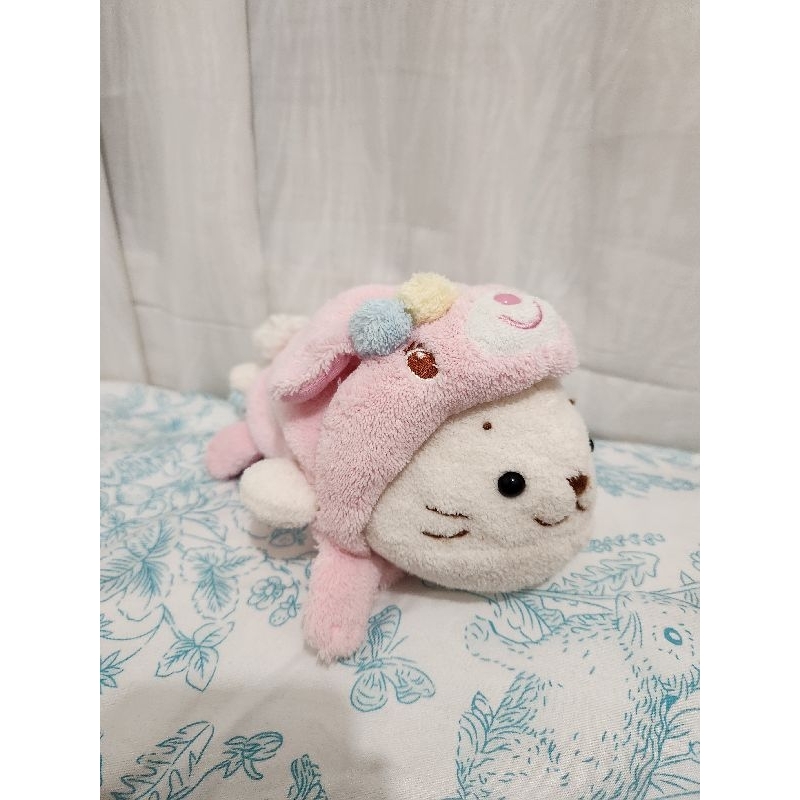 Sirotan Boneka Seal Kostum Pink