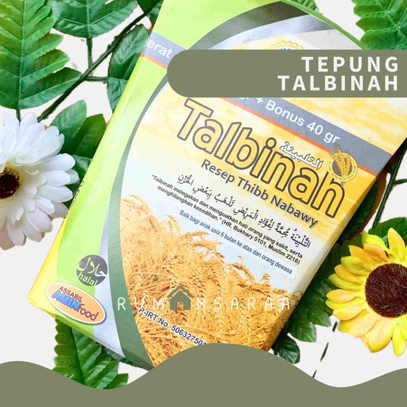 

Tepung Talbinah Original 400gr Resep Thibb Nabawy
