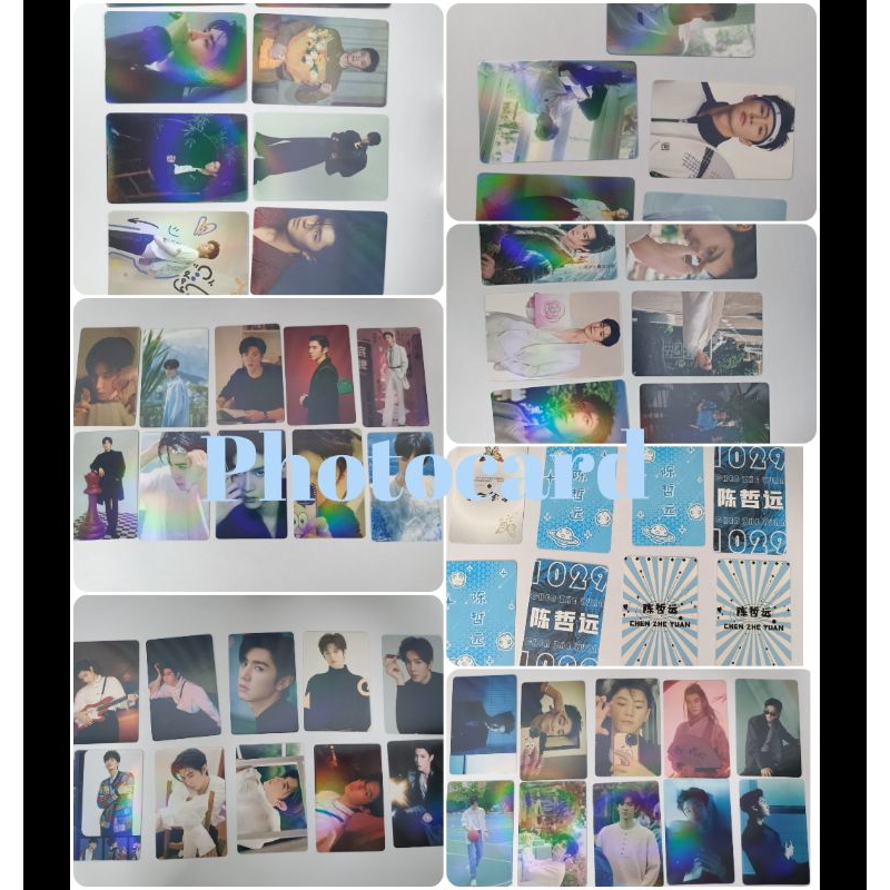 READY | Photocard Chen Zhe Yuan | aktor china