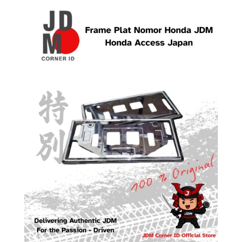 Frame Plat Nomor Honda-JDM Honda Access japan