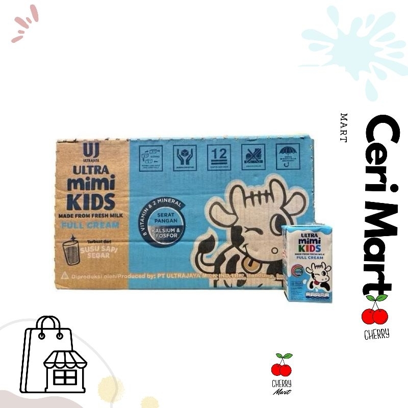 

susu ultramimi kids 1 karton isi 40 pcs susu uht anak ultramimi