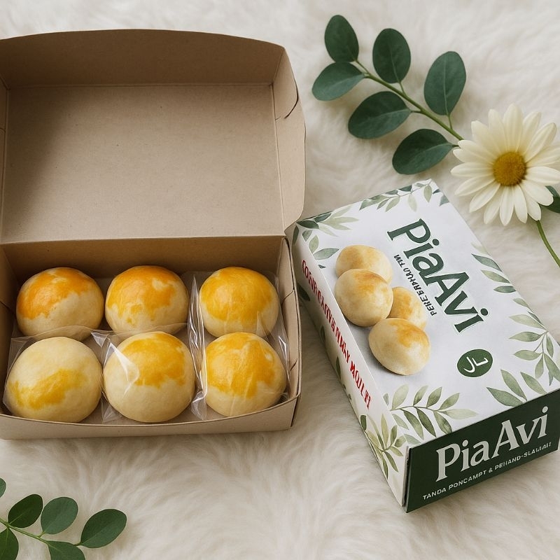 

BEST SELLER Pia Avi Oleh-Oleh Khas Kediri – Isi 10, HALAL & Fresh ! Tanpa Pengawet & Tanpa Pemanis Buatan. Bakpia Pathuk Kacang hijau, Keju susu, Coklat, Selai Nanas, Abon Sapi.