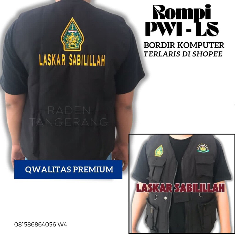 BORDIR ROMPI LASKAR SABILILLAH | ROMPI PWI-LS