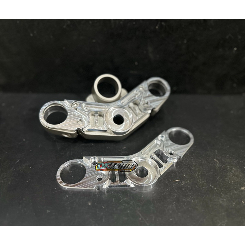 Plendes Dudukan Adaptor Stang Stir Yamaha JRS pnp Segitiga Atas Ninja RR Aluminium CNC