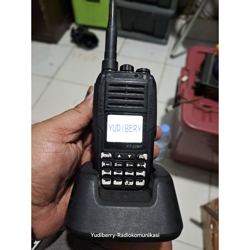 Ht Radion Rt-22Wp Bekas Frekuensi Dual Band Uhf dan Vhf Ht RADION RT 22WP