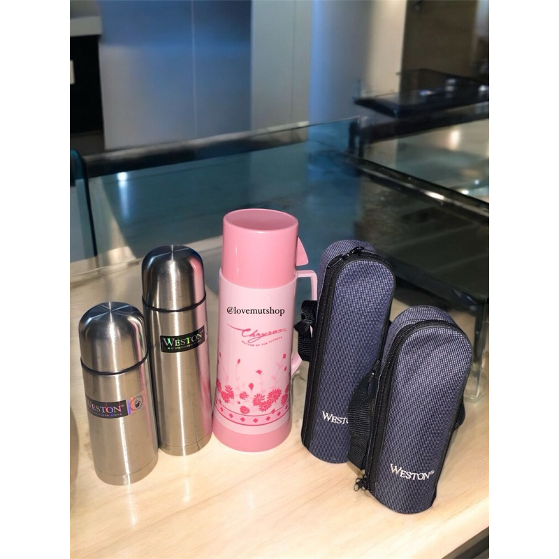 TERMOS WESTON [FREE CARRYING POUCH], TERMOS LION STAR PINK ORI