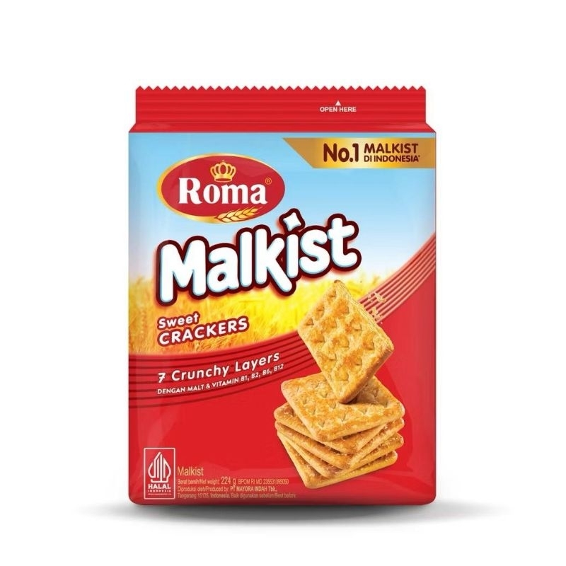 

Roma Malkist Sweet Crackers 224 gram