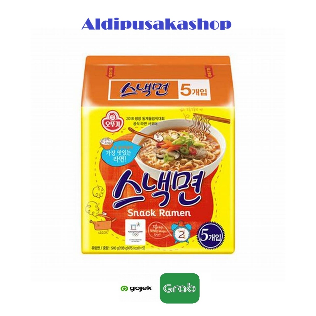 

Ottogi Snack Ramen 540g - Mie Ramyun Mild Made In Korea