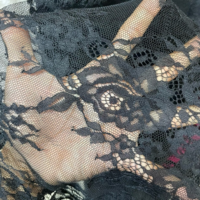 kain semi prada - kain tulle brokat semi prada - kain tulle brokat motif bunga premium - kain brokat