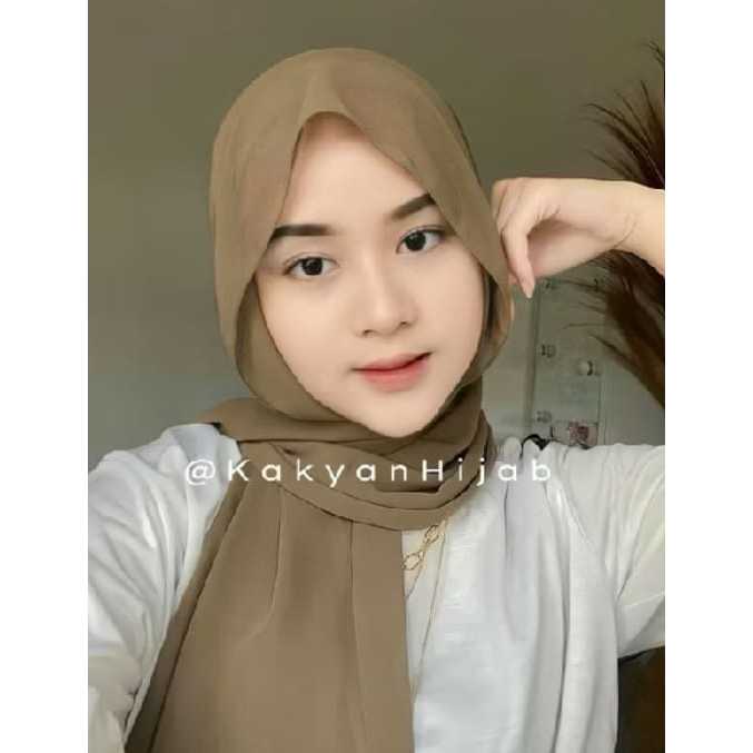 Jilbab instan terbaru kekinian Jilbab pashmina kaos premium Jilbab pashmina ceruty babydoll Jilbab p
