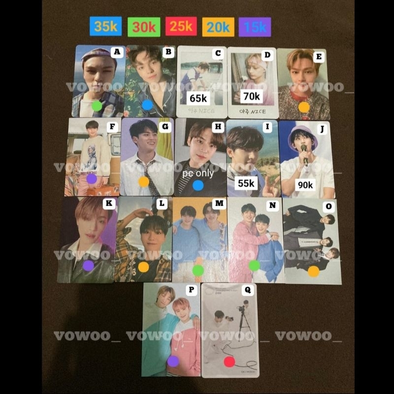 [READY STOCK] PC OFFICIAL SEVENTEEN MINGYU WONWOO WOOZI JUN VERNON SEUNGKWAN DINO JICHEOL HENGGARAE,