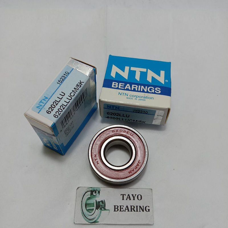 BEARING 6202LLU NTN LAHER 6202 2RS NTN Size 15X35X11MM
