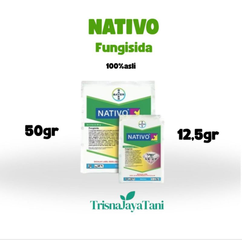 NATIVO 12.5GRAM 75WG & NATIVO 50GRAM 75WG