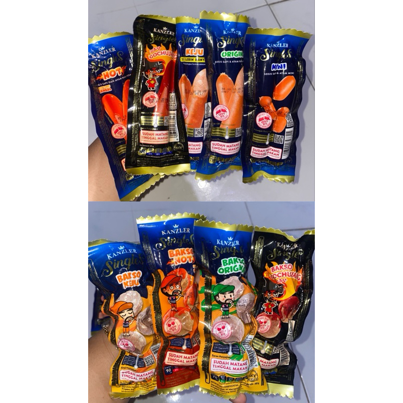 

KANZLER SINGLES SOSIS GOCHUJANG ORIGINAL KEJU HOT MINI 60GR