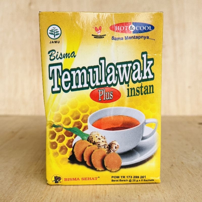 

Temulawak Instan Bisma sehat isi 5 sachet