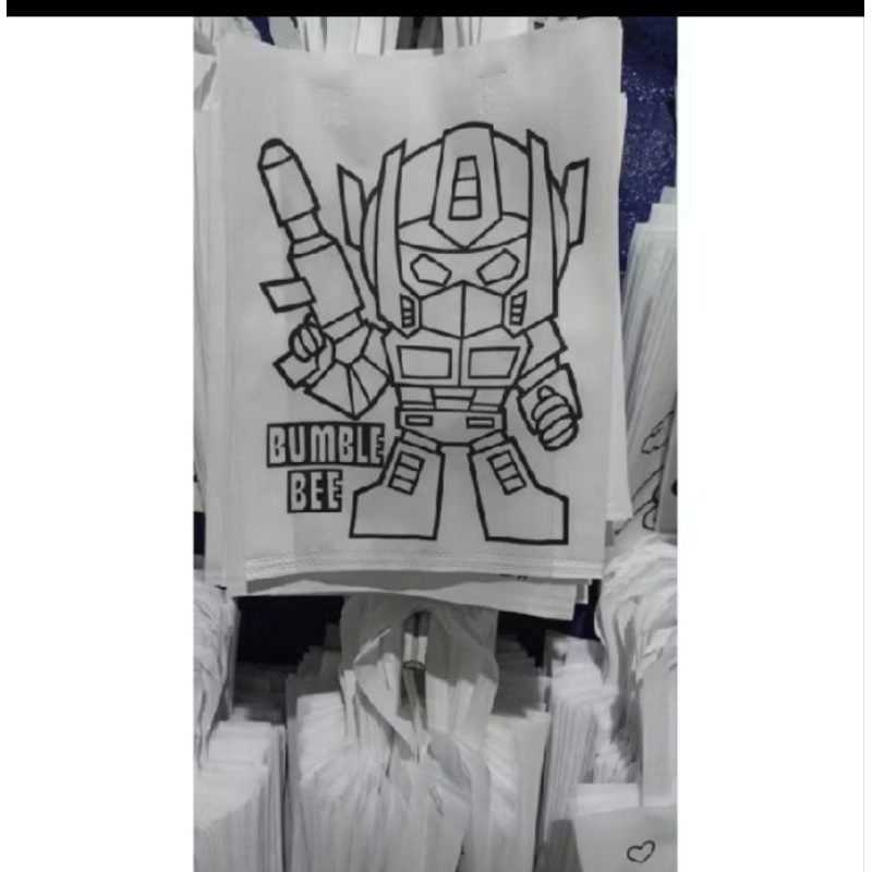 

Tas lukis anak 50 pcs grosir ukuran 30x40 cm(TEBAL)