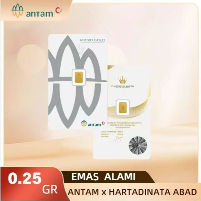 ANTAM 0,25g LM ANTAM CERTIEYE CERTICARD terbaru 2025