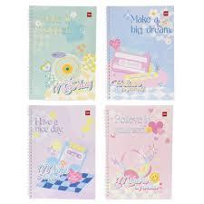 

DELI - NOTEBOOK / BUKU CATATAN / BUKU HARIAN / BUKU SPIRAL EN033 60 LEMBAR 252X179MM SPECIAL AGNES MO EDITION