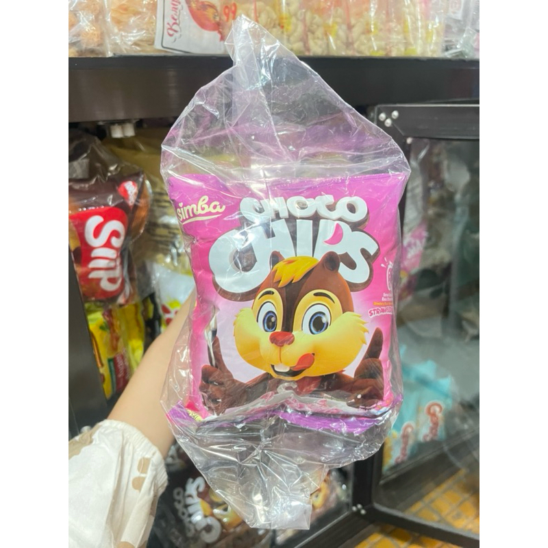 

SIMBA CHOCO CHIPS STRAWBERY ISI 5 PCS