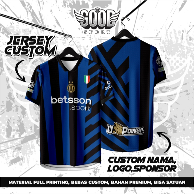Jersey Inter Milan New Fantasy / Jersey Inter Milan / Jersey Inter Milan / Jersey Bola Inter Milan