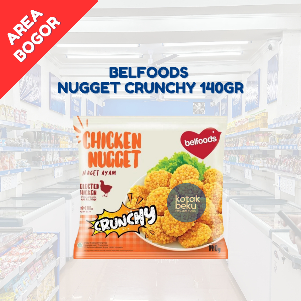 

BELFOODS NUGGET CRUNCHY 140GR
