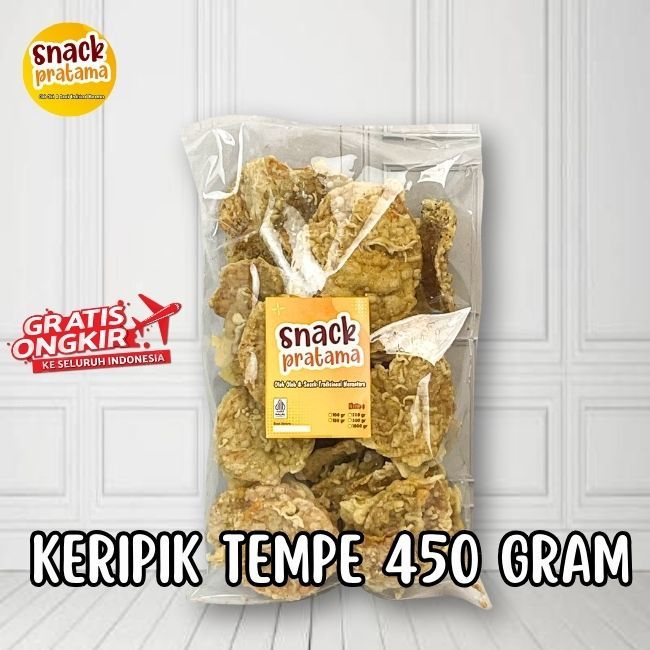 

Kripik Tempe Renyah Gurih 450 Gram