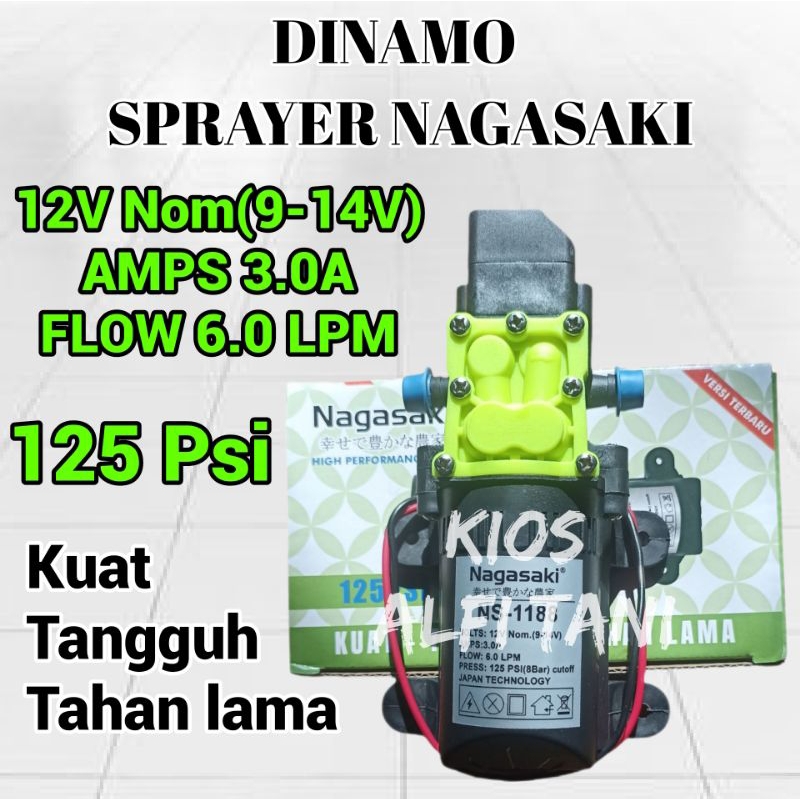 DINAMO NAGASAKI Dinamo Tangko Semprot Sprayer Elektrik
