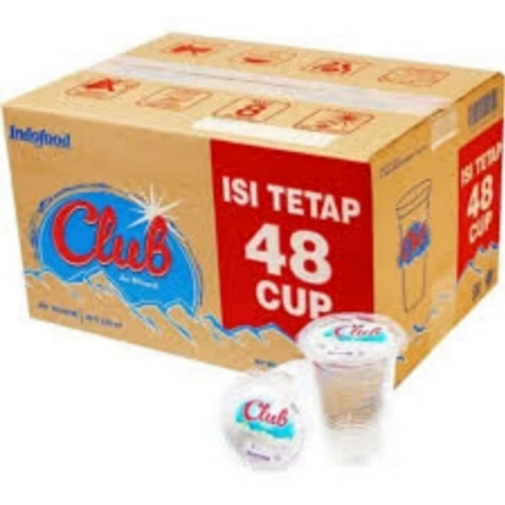 

CLUB AIR MINERAL GELAS 220ml - 1 DUS ISI 48cup (1karton)