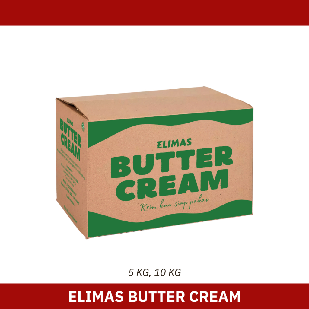 5 Kg Butter Cream Instan Siap Pakai