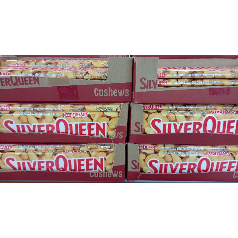 

SILVERQUEEN Cashews/Almond 55gram