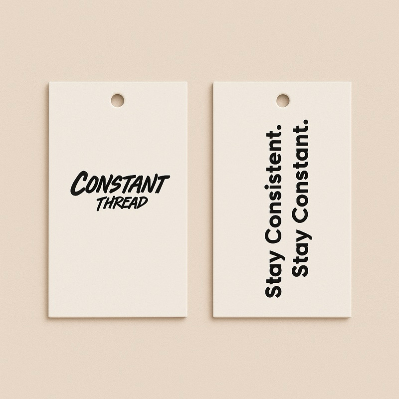 

(FREE DESIGN) Label Hangtag Tebal 700gr Label Custom Label Baju full color