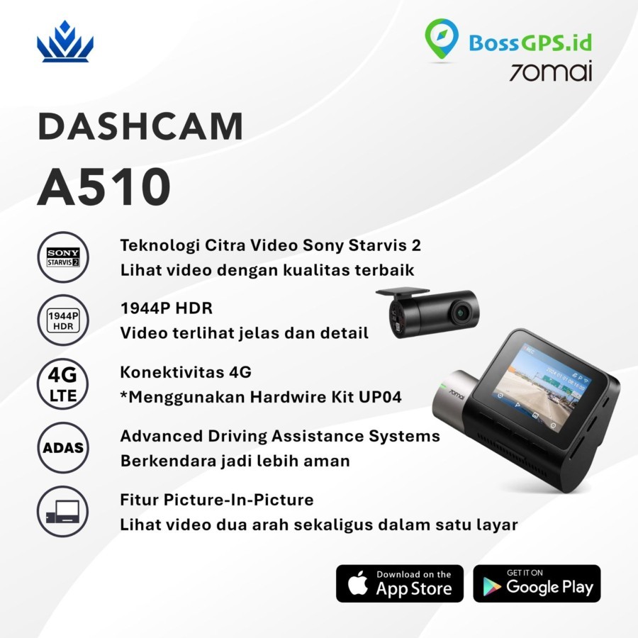 Dashcam 70mai A510