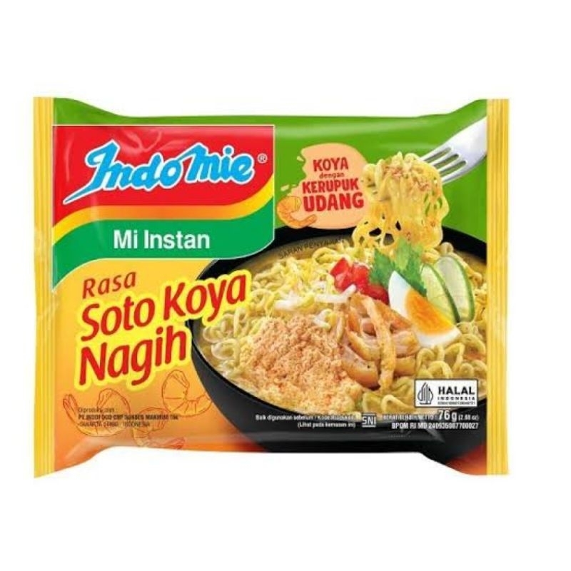 

Indomie Soto Koya Nagih 1karton isi 40pcs